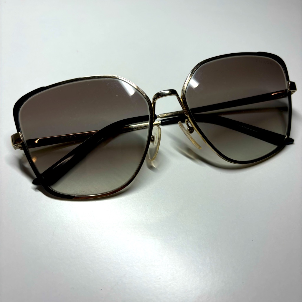 Prada Sunglasses (Grey/Black Gradient)